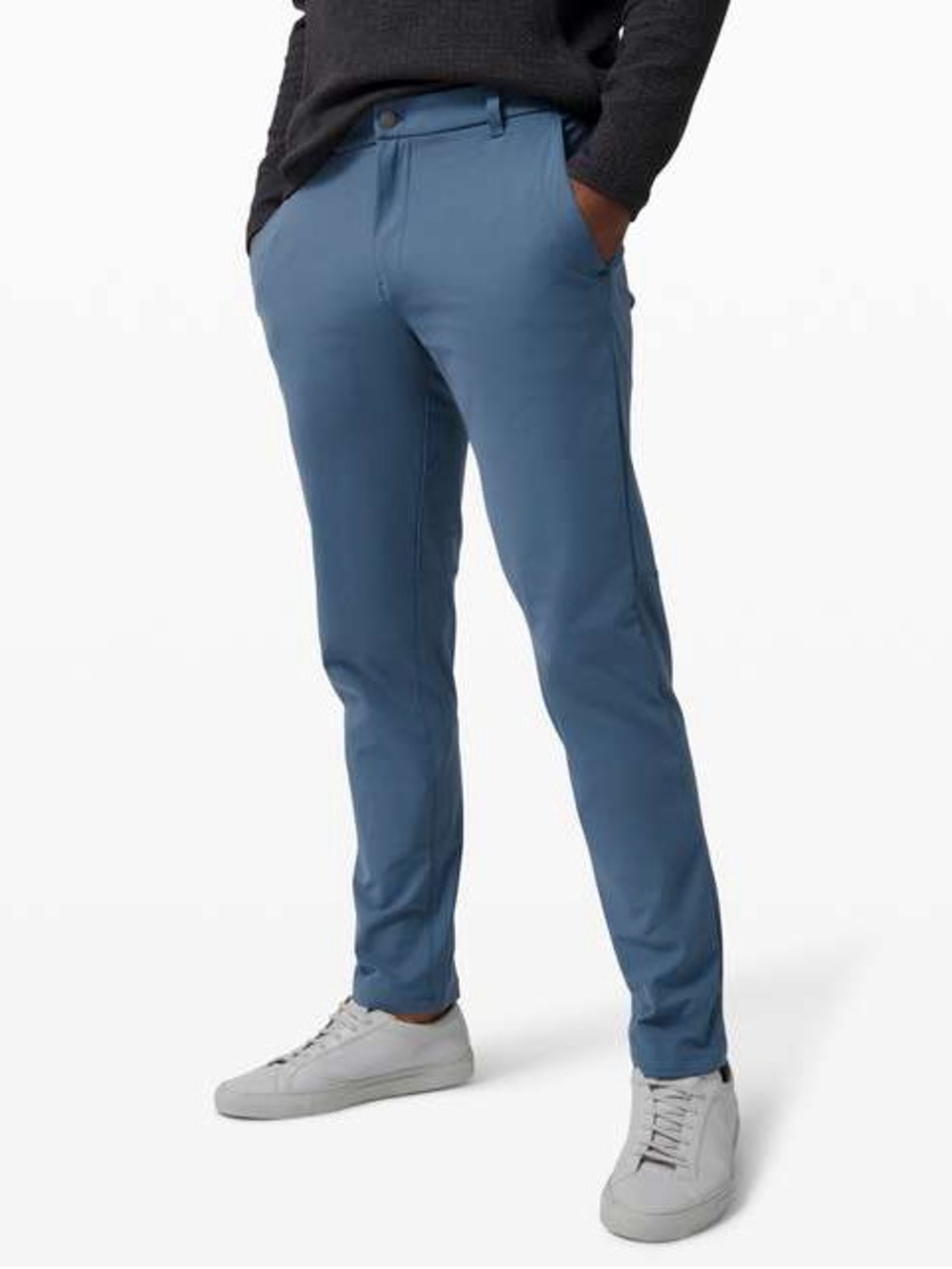 Lululemon Commission Pant Classic Warpstreme Iron Blue Size 33
